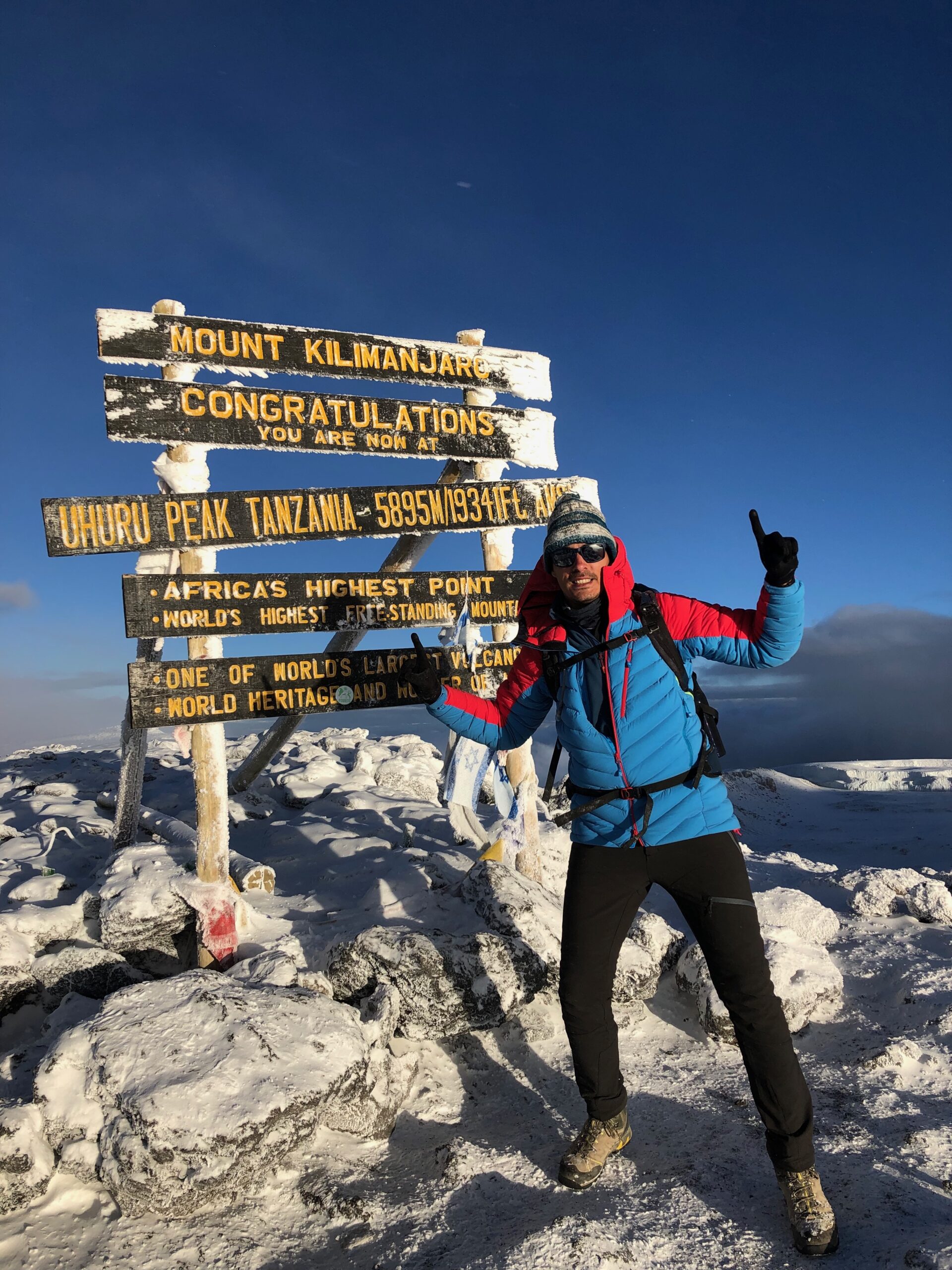 Ascension du Kilimandjaro 5895m, Tanzanie (2019)